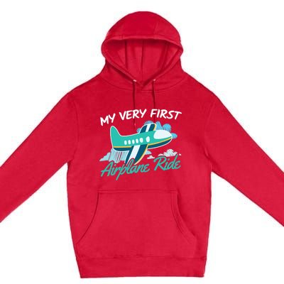 My Very First Plane Ride Premium Pullover Hoodie