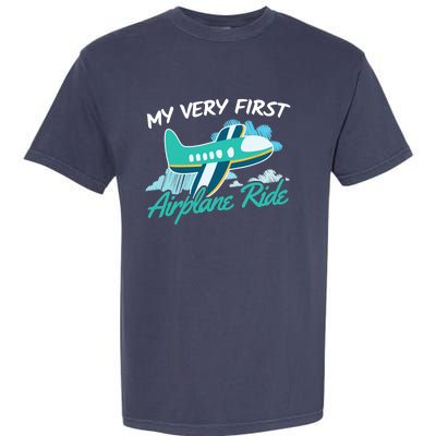 My Very First Plane Ride Garment-Dyed Heavyweight T-Shirt