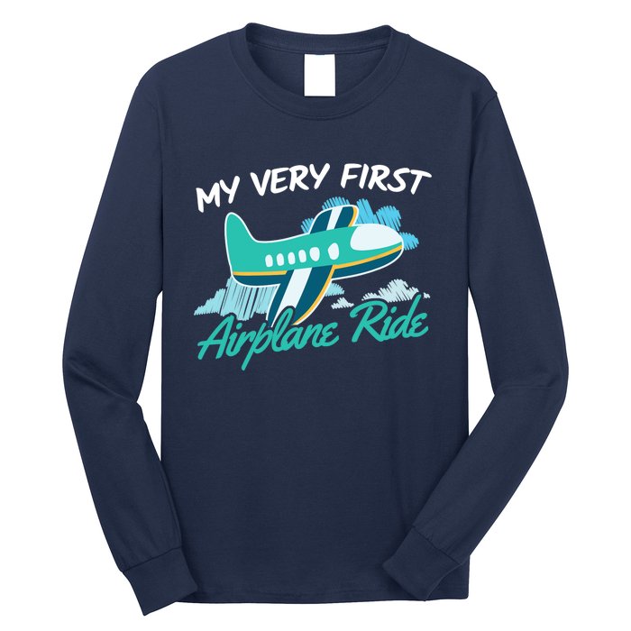 My Very First Plane Ride Long Sleeve Shirt