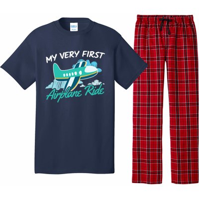 My Very First Plane Ride Pajama Set