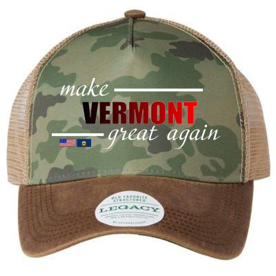 Make Vermont Great Again Legacy Tie Dye Trucker Hat