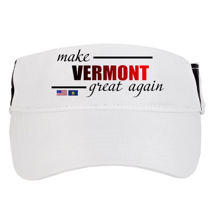 Make Vermont Great Again Adult Drive Performance Visor