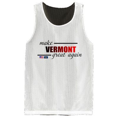 Make Vermont Great Again Mesh Reversible Basketball Jersey Tank