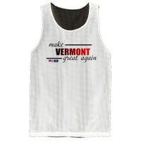 Make Vermont Great Again Mesh Reversible Basketball Jersey Tank