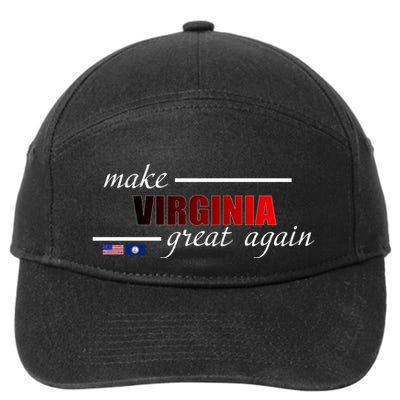 Make Virginia Great Again 7-Panel Snapback Hat