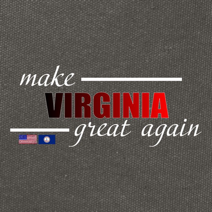 Make Virginia Great Again Cotton Canvas Backpack