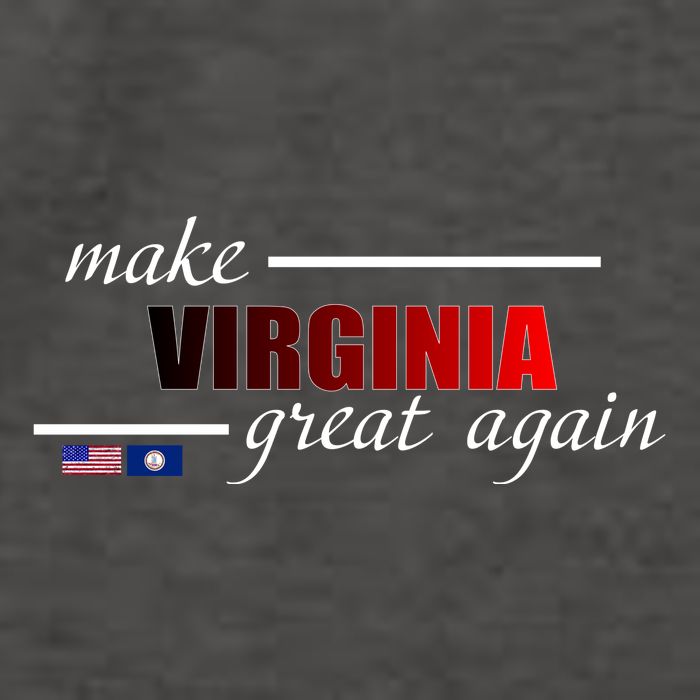 Make Virginia Great Again Vector Backpack