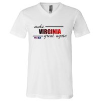 Make Virginia Great Again V-Neck T-Shirt