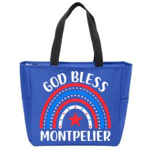 Montpelier Vermonfunny Gift I Love Montpelier Usa Funny Gift Zip Tote Bag