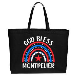 Montpelier Vermonfunny Gift I Love Montpelier Usa Funny Gift Cotton Canvas Jumbo Tote