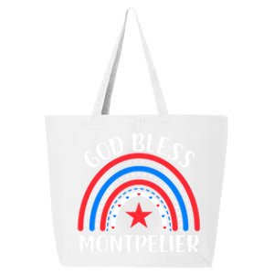 Montpelier Vermonfunny Gift I Love Montpelier Usa Funny Gift 25L Jumbo Tote