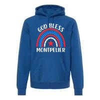 Montpelier Vermonmeaningful Gift I Love Montpelier Usa Cute Gift Premium Hoodie