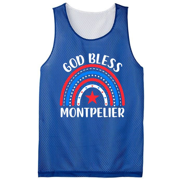 Montpelier Vermonmeaningful Gift I Love Montpelier Usa Cute Gift Mesh Reversible Basketball Jersey Tank