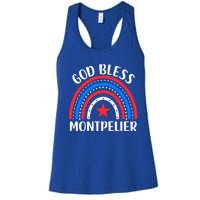 Montpelier Vermoncool Gift I Love Montpelier Usa Gift Women's Racerback Tank