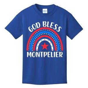 Montpelier Vermoncool Gift I Love Montpelier Usa Gift Kids T-Shirt