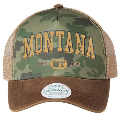 Montana Varsitystyle Graphic Legacy Tie Dye Trucker Hat