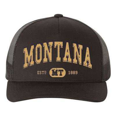 Montana Varsitystyle Graphic Yupoong Adult 5-Panel Trucker Hat