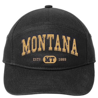 Montana Varsitystyle Graphic 7-Panel Snapback Hat