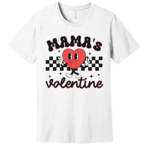 Mamas Valentine Groovy Premium T-Shirt