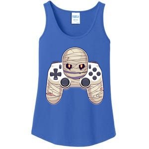 Mummy Video Game Controller Funny Halloween Gaming Graphic Gift Ladies Essential Tank