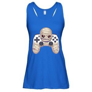 Mummy Video Game Controller Funny Halloween Gaming Graphic Gift Ladies Essential Flowy Tank