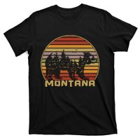 Montana Vintage Grizzly Bear Nature Retro T-Shirt