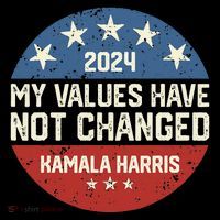 My Values Have Not Changed Kamala Harris Madam President Drawstring Bag