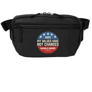 My Values Have Not Changed Kamala Harris Madam President Crossbody Pack