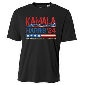 My Values Have Not Changed Kamala Harris 2024 President Cooling Performance Crew T-Shirt