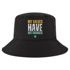 My Values Have Not Changed Cool Comfort Performance Bucket Hat