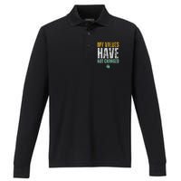 My Values Have Not Changed Performance Long Sleeve Polo