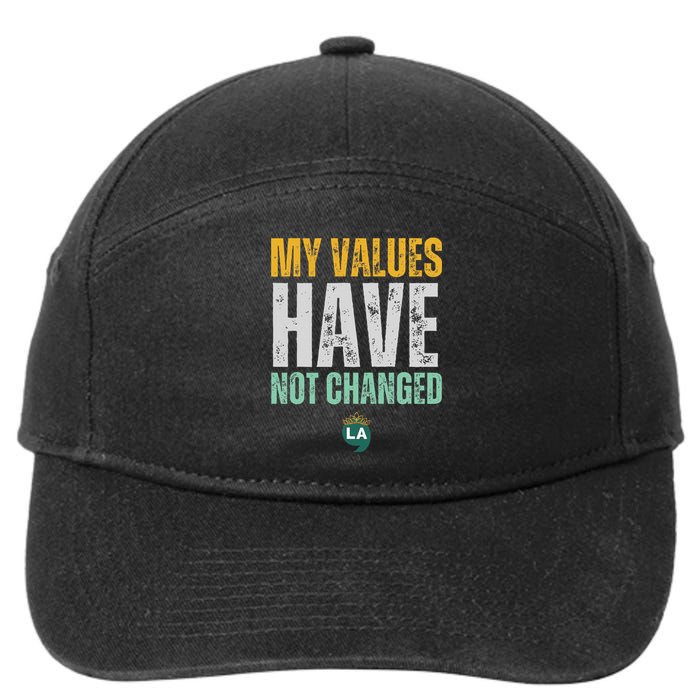 My Values Have Not Changed 7-Panel Snapback Hat