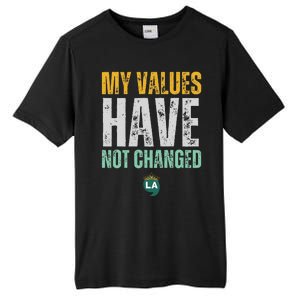 My Values Have Not Changed Tall Fusion ChromaSoft Performance T-Shirt