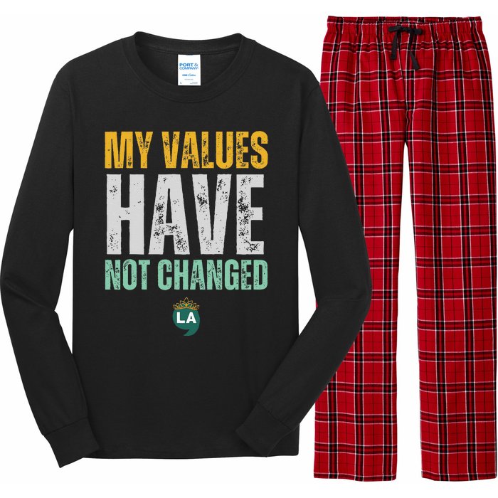 My Values Have Not Changed Long Sleeve Pajama Set