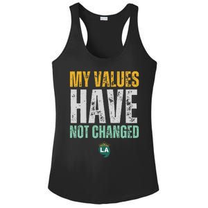 My Values Have Not Changed Ladies PosiCharge Competitor Racerback Tank