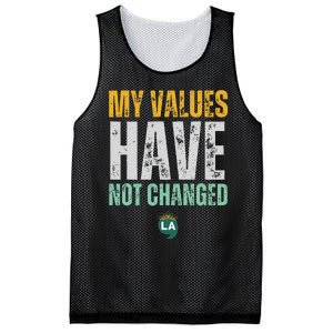 My Values Have Not Changed Mesh Reversible Basketball Jersey Tank