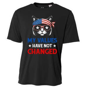 My Values Have Not Changed Kamala Harris 2024 President Cooling Performance Crew T-Shirt