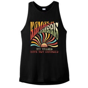 My Values Have Not Changed Kamala Harris 2024 President Ladies PosiCharge Tri-Blend Wicking Tank