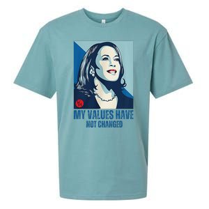 My Values Have Not Changed Sueded Cloud Jersey T-Shirt