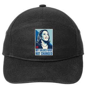 My Values Have Not Changed 7-Panel Snapback Hat