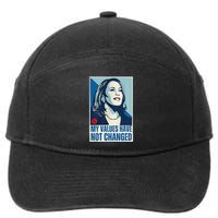 My Values Have Not Changed 7-Panel Snapback Hat