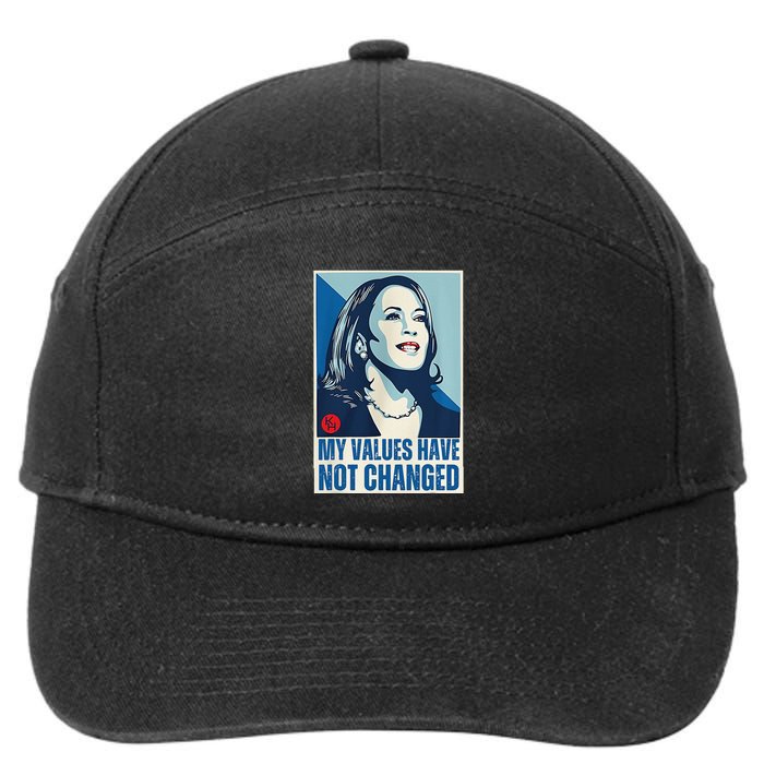 My Values Have Not Changed 7-Panel Snapback Hat