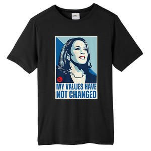 My Values Have Not Changed Tall Fusion ChromaSoft Performance T-Shirt