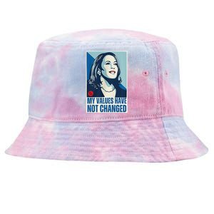 My Values Have Not Changed Tie-Dyed Bucket Hat