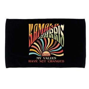 My Values Have Not Changed Kamala Harris 2024 President Microfiber Hand Towel