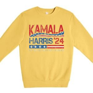 My Values Have Not Changed Kamala Harris 2024 President Premium Crewneck Sweatshirt