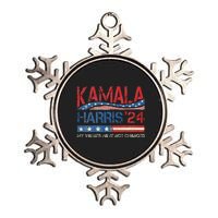 My Values Have Not Changed Kamala Harris 2024 President Metallic Star Ornament