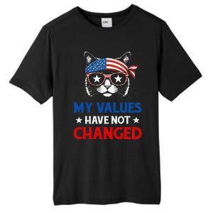 My Values Have Not Changed Kamala Harris 2024 President Tall Fusion ChromaSoft Performance T-Shirt