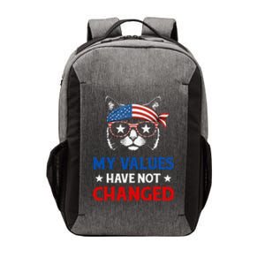 My Values Have Not Changed Kamala Harris 2024 President Vector Backpack