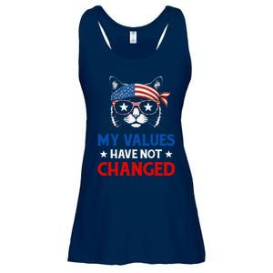 My Values Have Not Changed Kamala Harris 2024 President Ladies Essential Flowy Tank